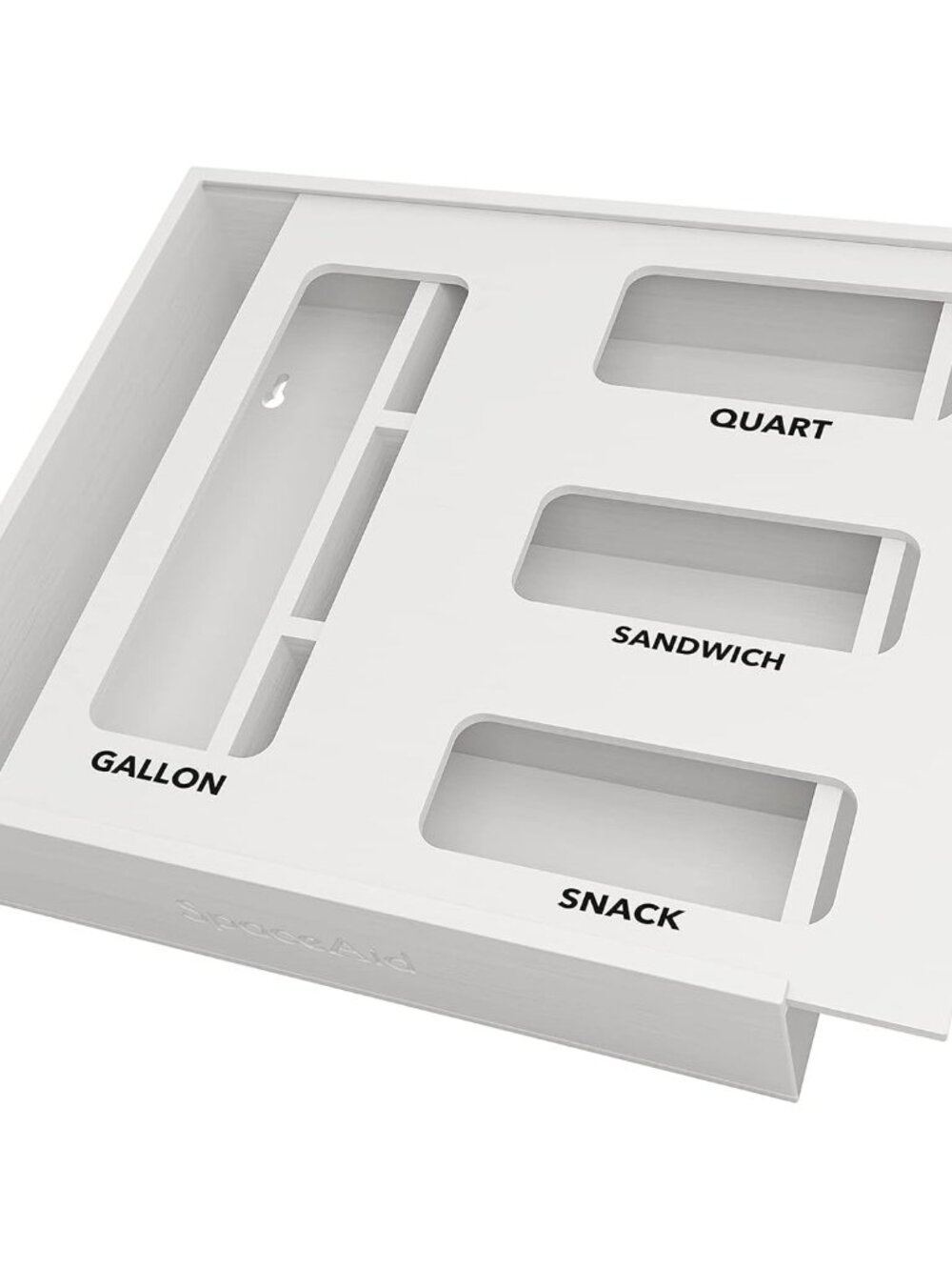 Bag Storage Organizer for Kitchen Drawer, Bamboo Organizer, Compatible with Gall